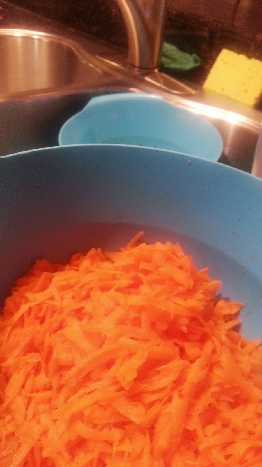 Cabbage and Carrots in Simple Coleslaw Recipe