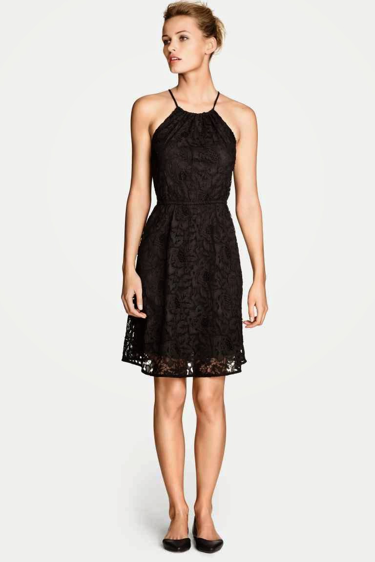 vestidos con blonda para estas navidades