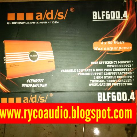 Power 4channel ads blf600.4