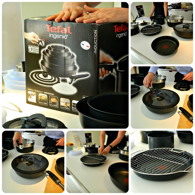 Tefal Ingenio Cookware Product Demonstration