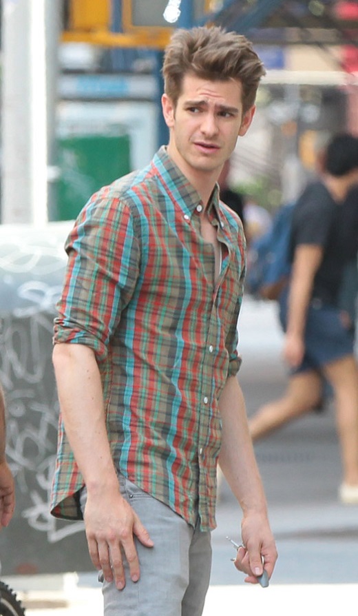 Out & About: Andrew Garfield in New York City.