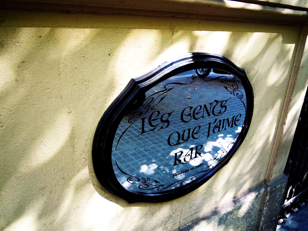 Bar Les Gens que J´Aime Barcelona Pub Les Gens Que J'aime