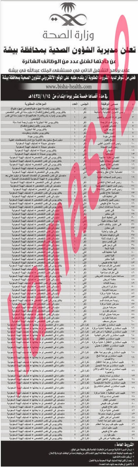 وظائف خالية من جريدة الوطن السعودية الاثنين 18-11-2013 %D8%A7%D9%84%D9%88%D8%B7%D9%86+%D8%B3+1