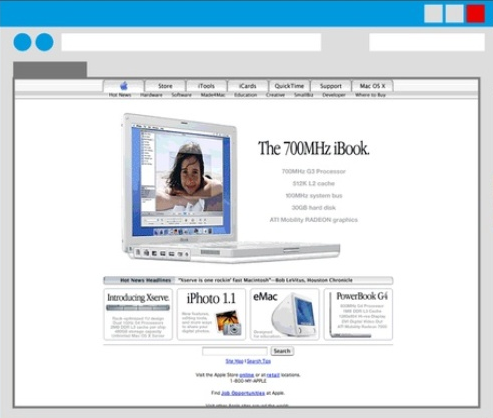 Apple.com Screen shot at 2002: Intelligent computing