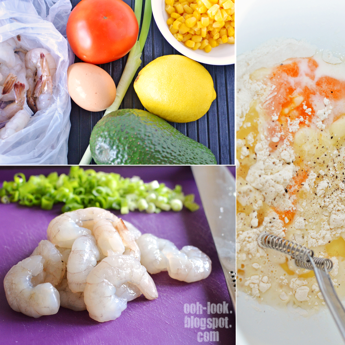 Ooh, Look... Prawn and corn fritters and Cat Chase