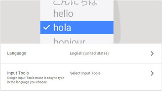 google account language