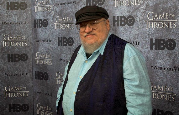 George R.R. Martin writes 'Game of Thrones' on a DOS Machine George R.R. Martin writes 'Game of Thrones' on a DOS Machine