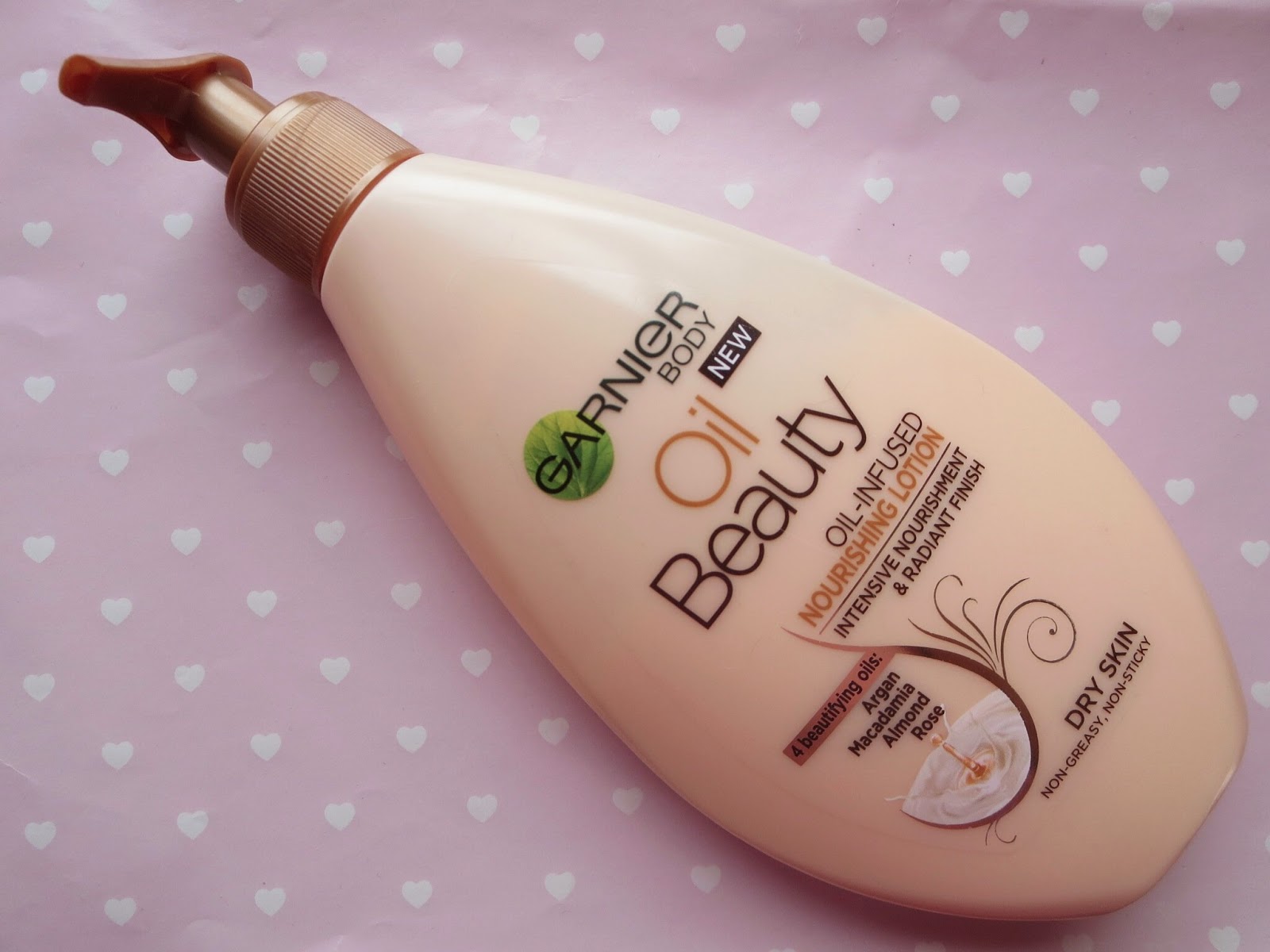 Garnier Oil Beauty Nourishing Lotion Review Amelia Rose