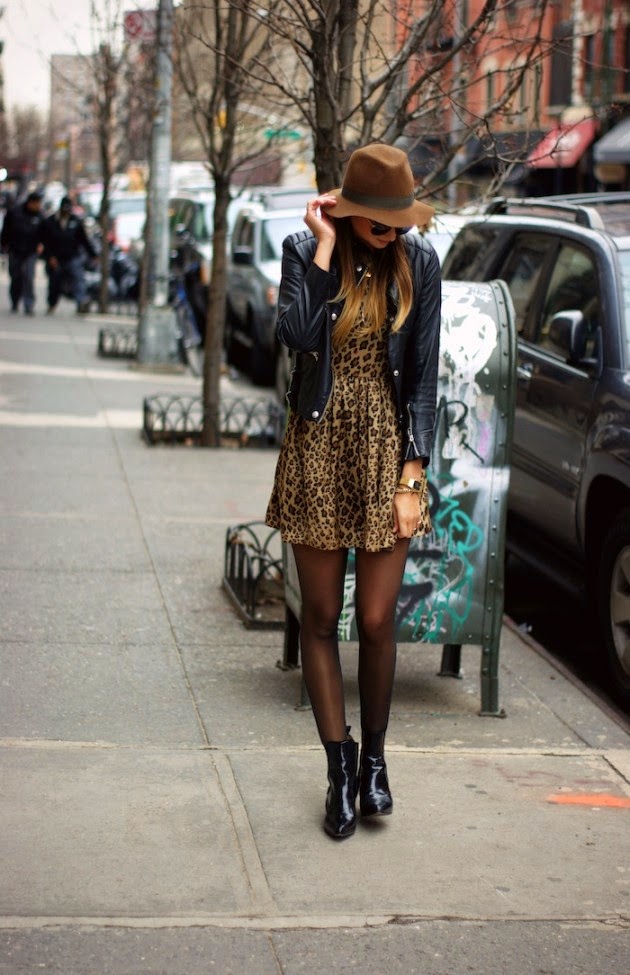 Cómo Vestir con Animal Print en Otoño Mujer Tendencias