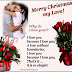 Romantic Christmas Message Greeting Cards