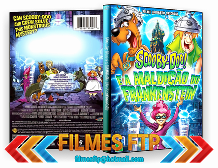 Scooby-Doo! E a Maldição do Frankenstein 2014 DVD-R