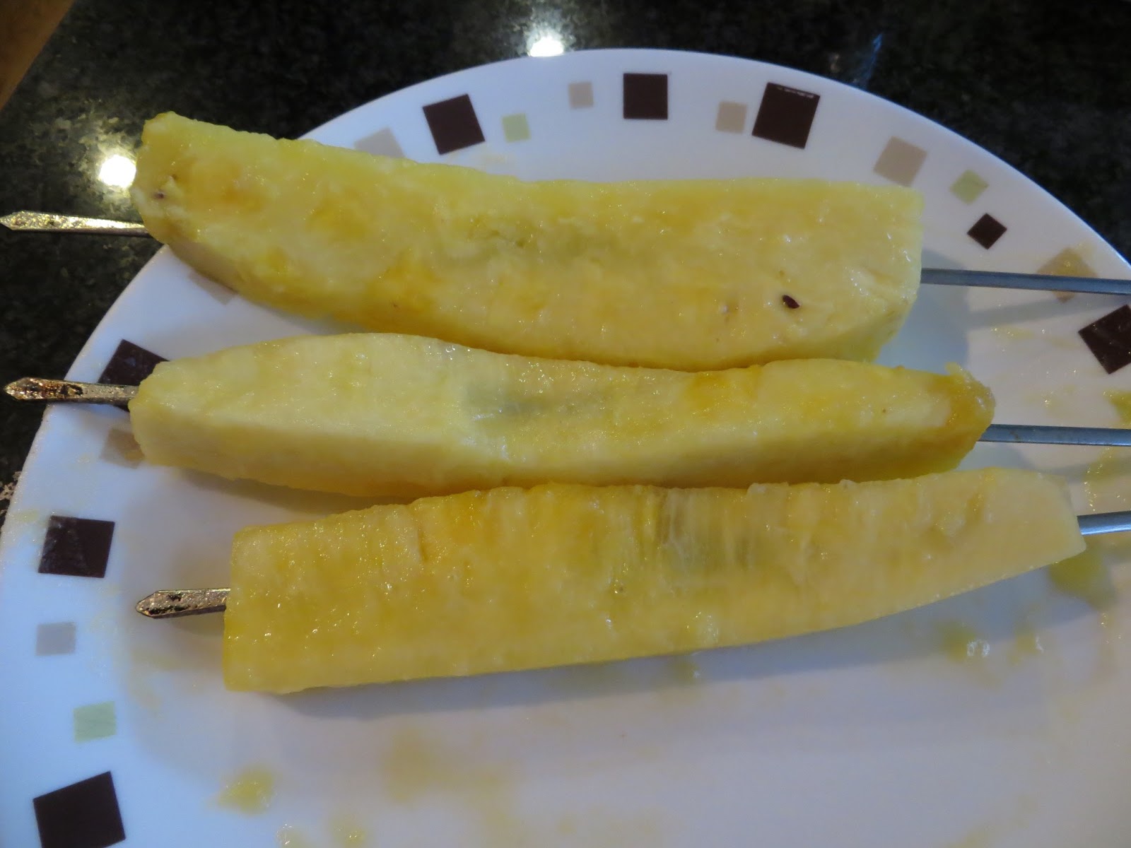 Two Magical Moms Honey Grilled Pineapple