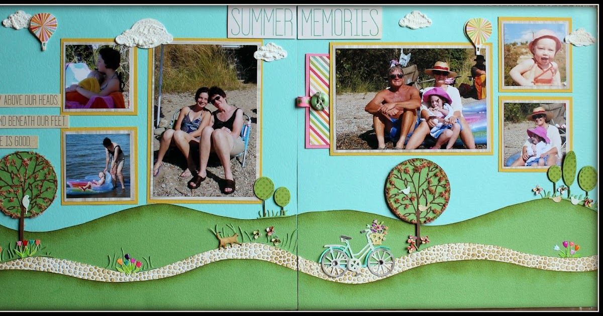 Summer Memories, by Taryn Card Making & Scrapbooking Classes Kelowna