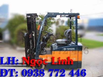 Xe nâng điện ngồi lái cũ 7FBE18