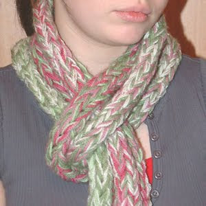 finger knitting-Knitting Gallery