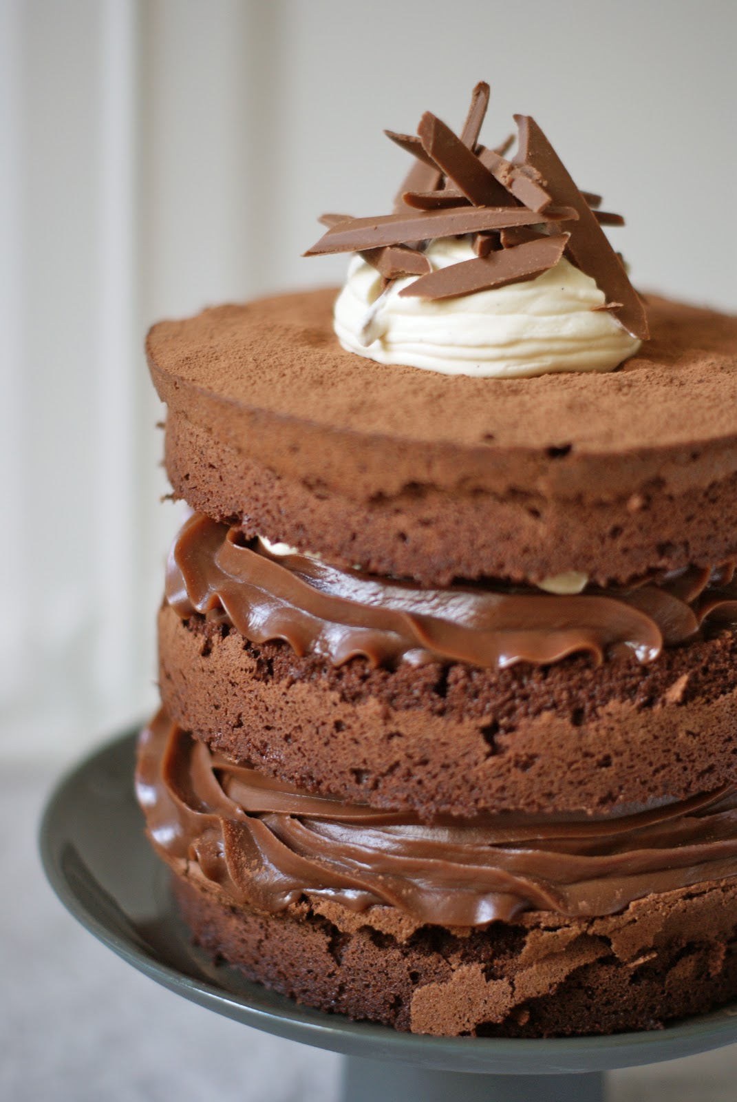 simmer & boyle Chocolate Hazelnut Fudge Cake