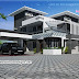Contemporary home design in 2491 sq.feet