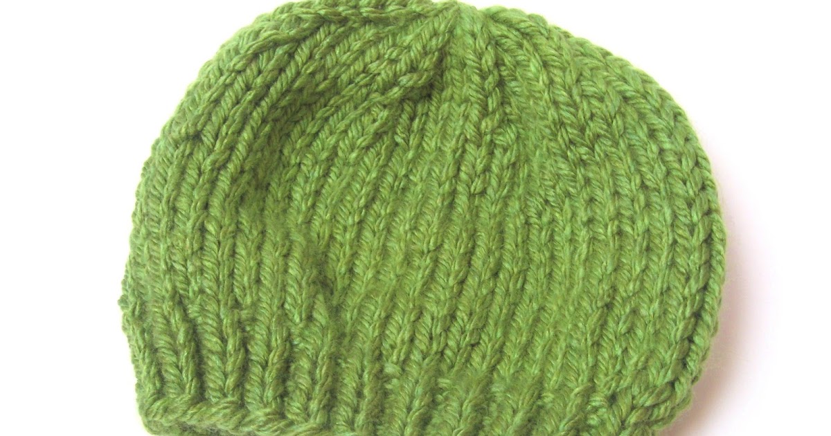 megan E sass handknits: Free Knitting Pattern: Easy Chunky Knit Beanie Hat
