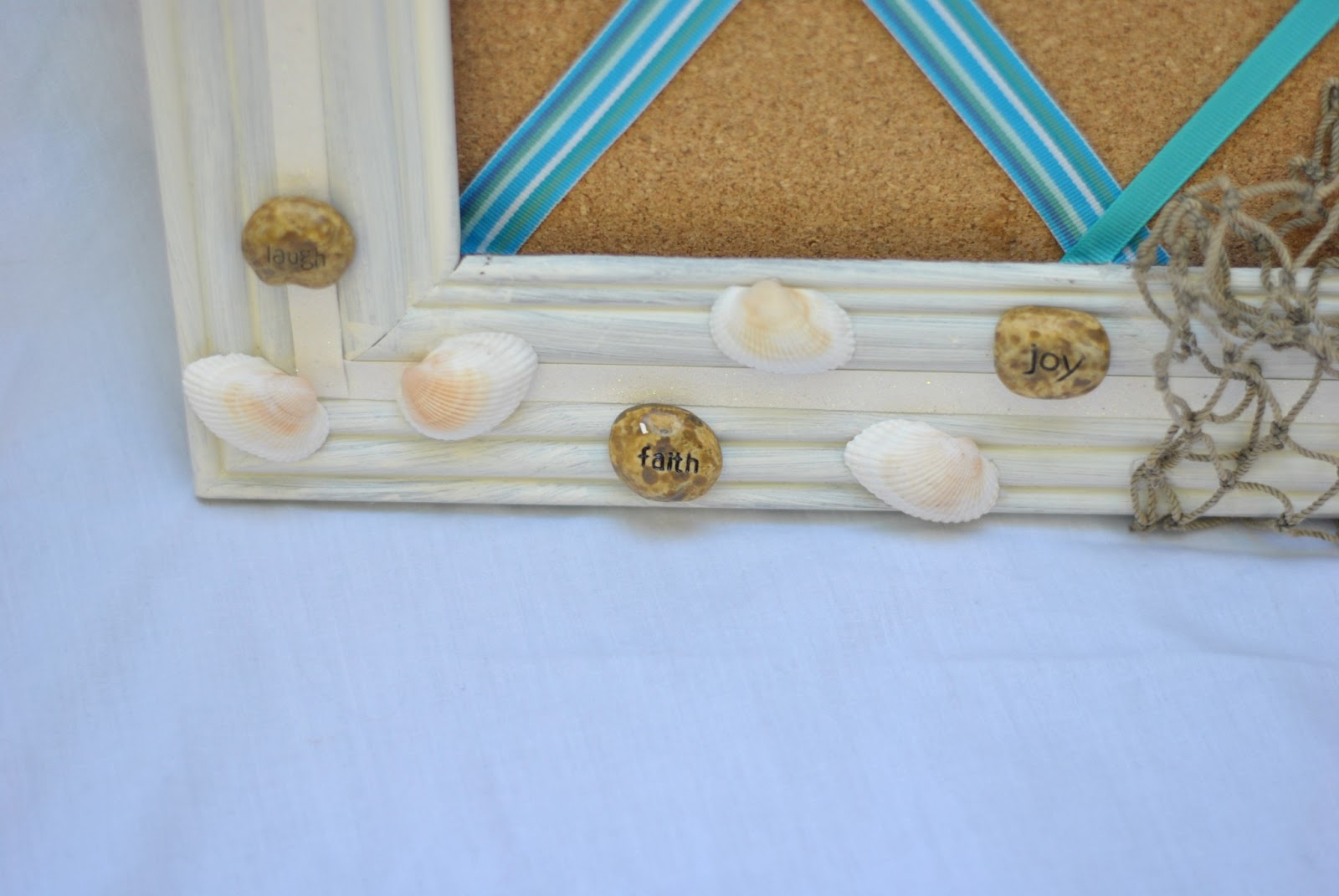Life With 4 Boys DIY Ribbon Cork Board SummerofJoann