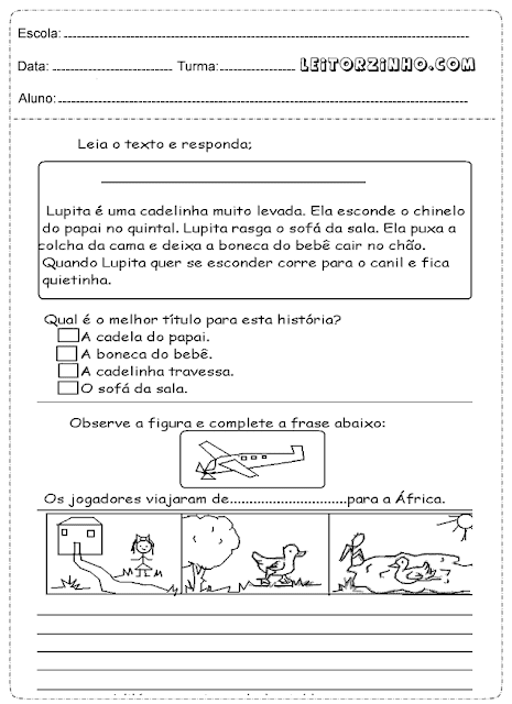 Leia o texto e responda