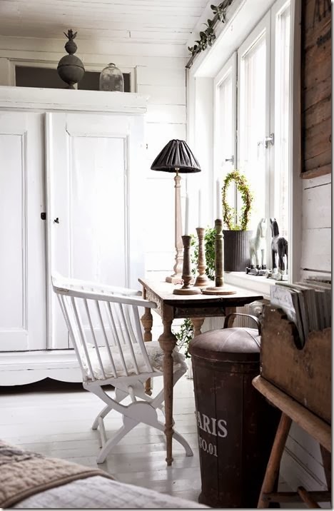 Amores bohemios...: decorar con candelabros vintage