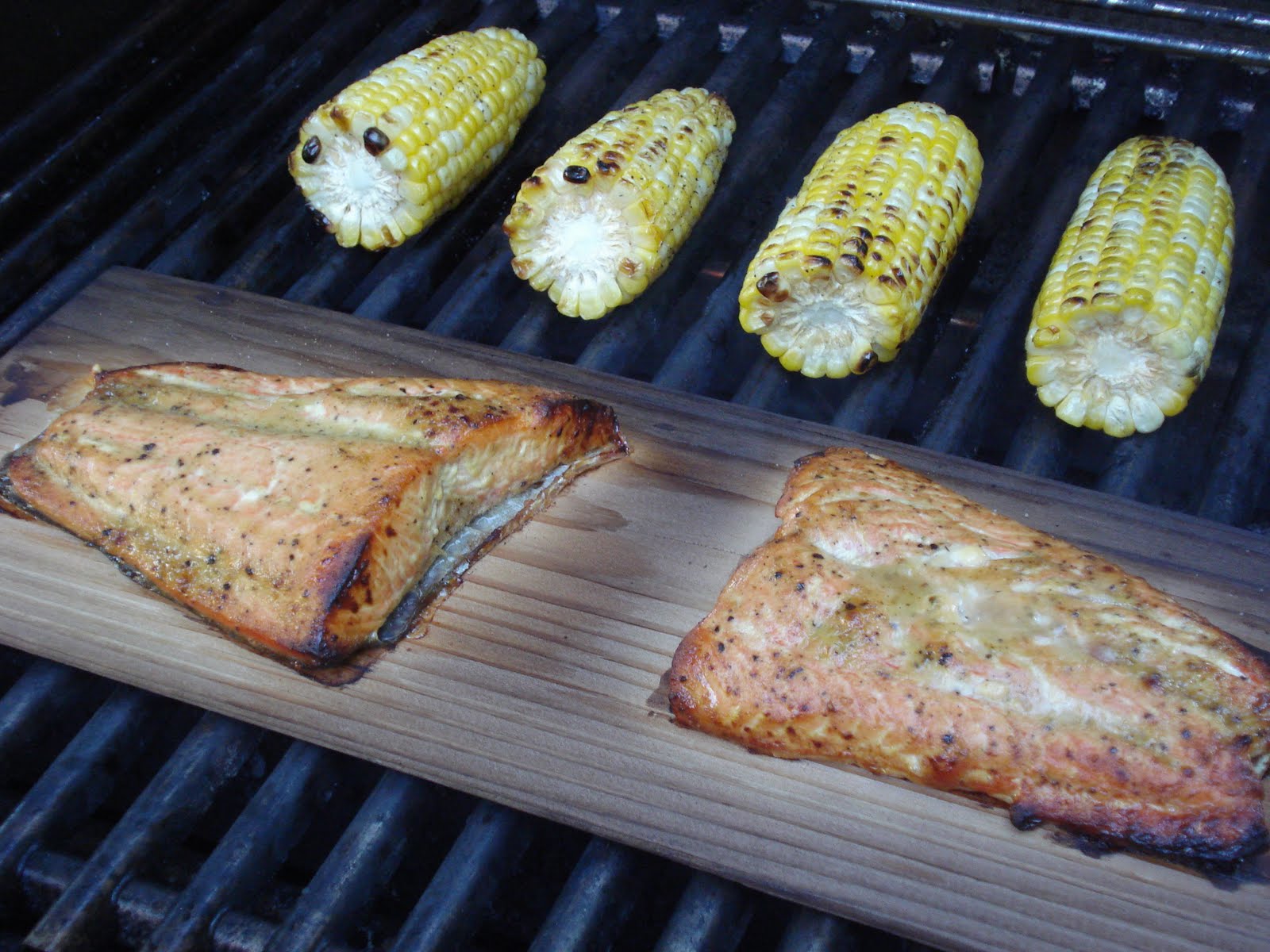 The Domestication of Mrs. Knight CedarPlanked Salmon with HoneyLime