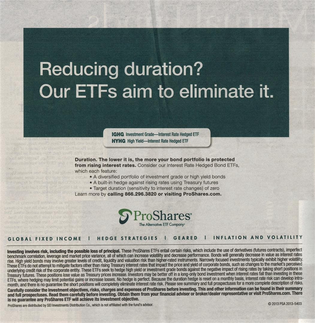 Proshares Interest Rate Hedged ETFs - IGHG & HYHG Fund Proshares Interest Rate Hedged ETFs - IGHG & HYHG Fund