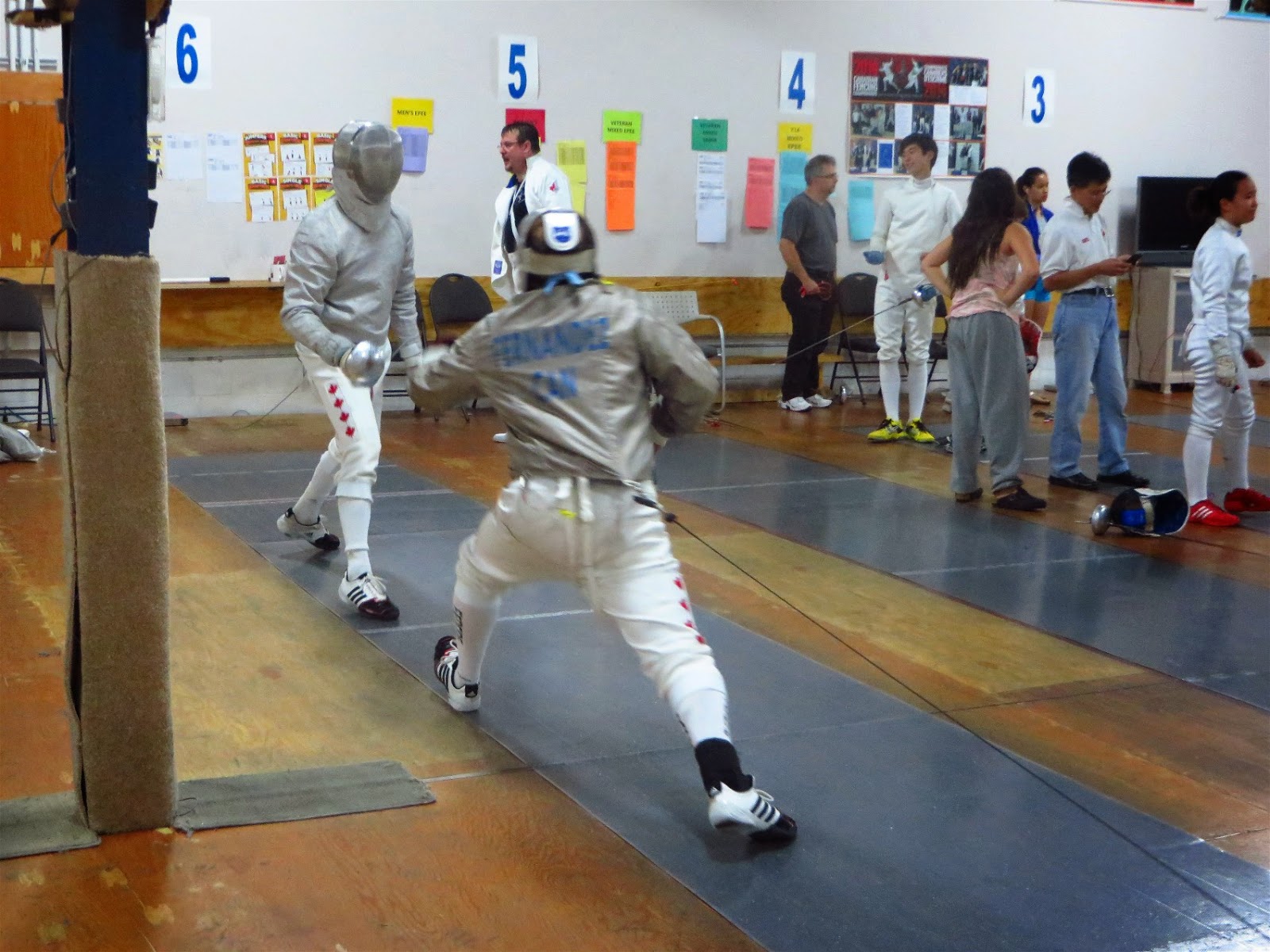 The World of Gord Fencing in Veterans Sabre at the Toronto Open