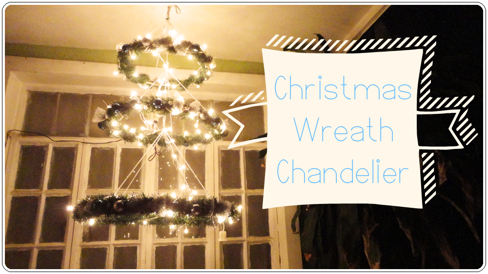 Christmas Wreath Chandelier Christmas Wreath Chandelier