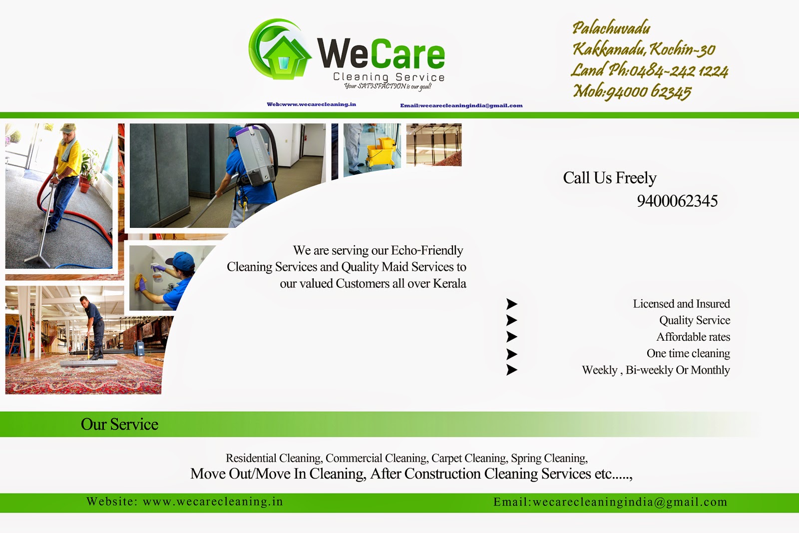 we care cleaning service kerala kochi we care cleaning service http