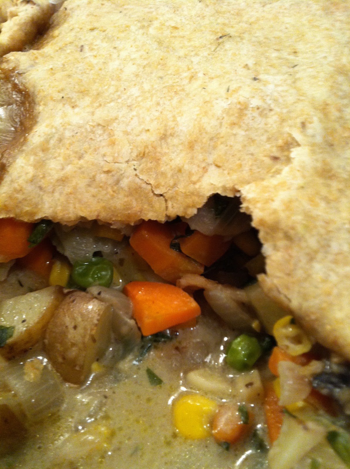 The Odd Couple Eats Recipe Veggie Pot Pie