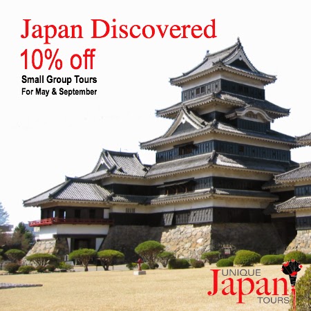 Unique Japan Tours Japan Discovered Discount Reduced Special Price