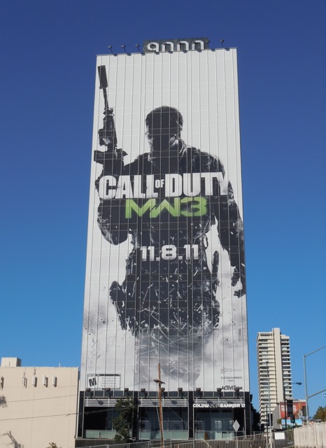 Call of Duty MW3 billboard