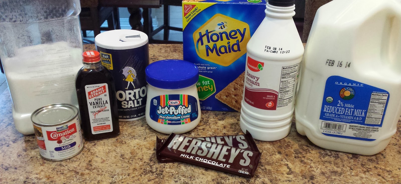 Nom Nom Homemade S'mores Ice Cream Recipe