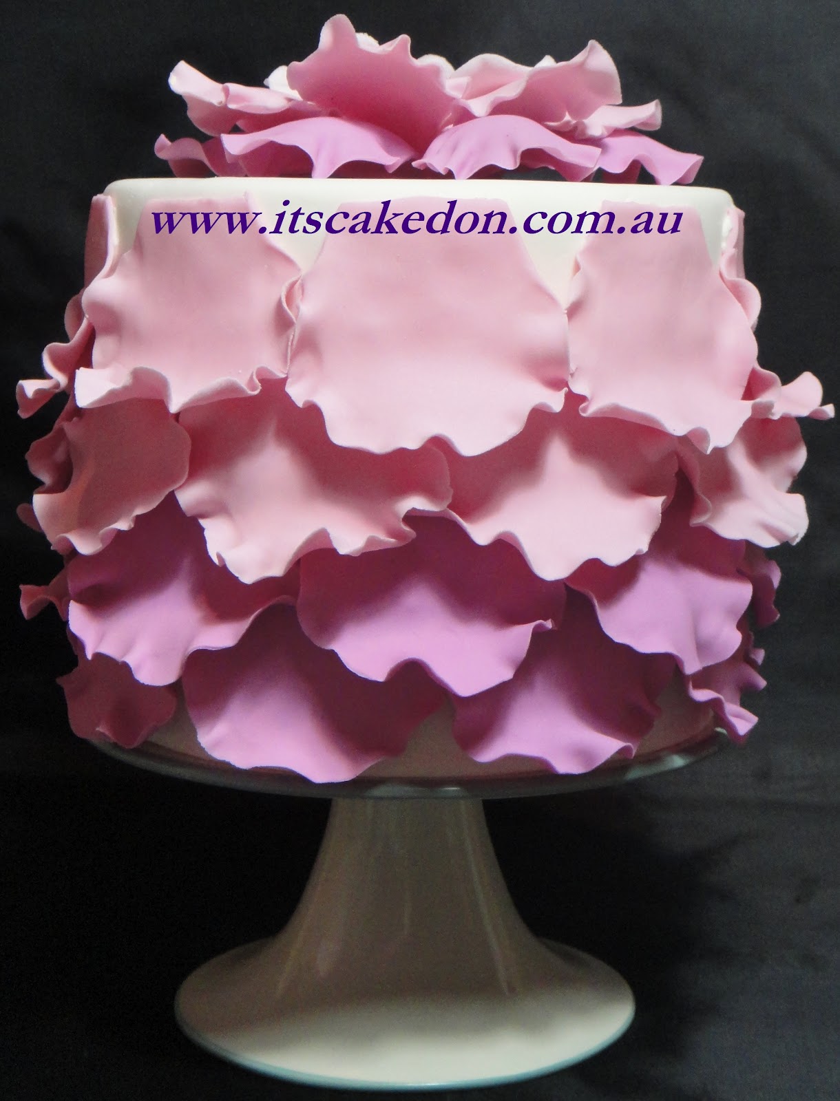 It's Caked On Petal Cake