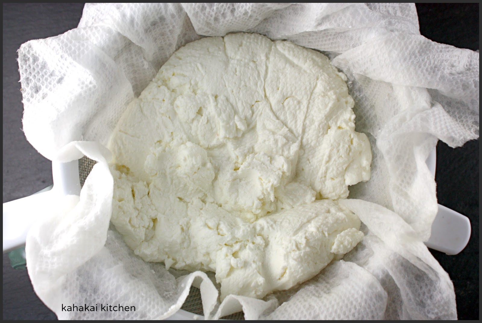 Kahakai Kitchen Labneh (Creamy Strained Yogurt Cheese) with Olives