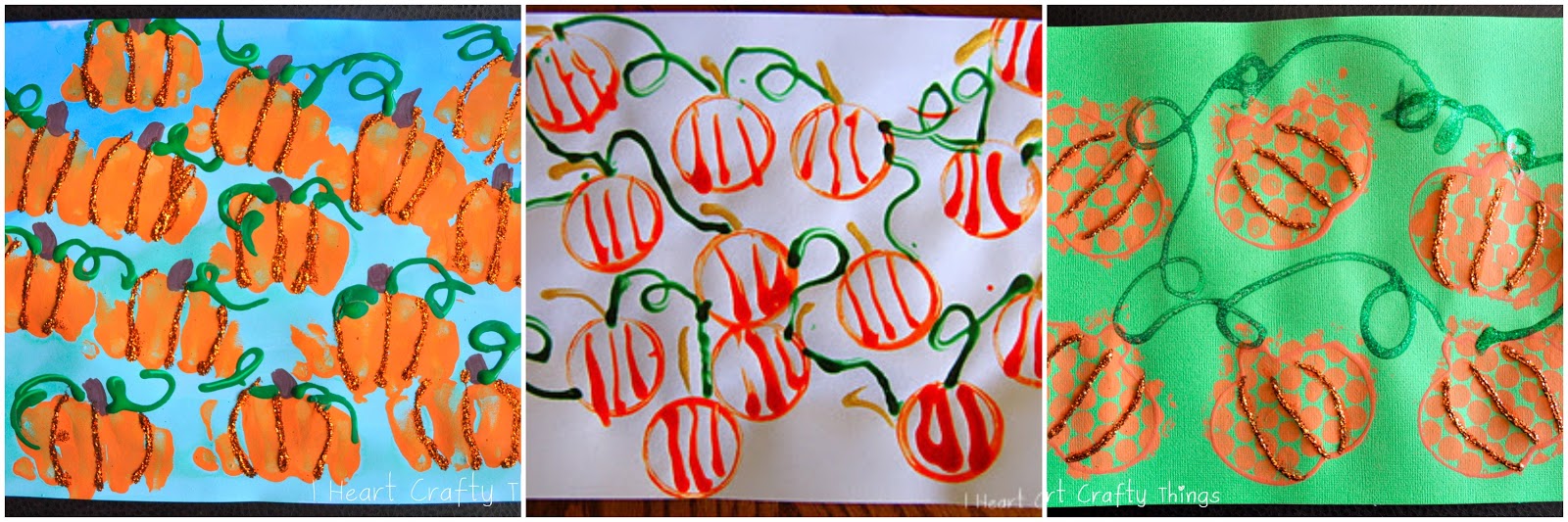 Pumpkin Patch Art Preschool