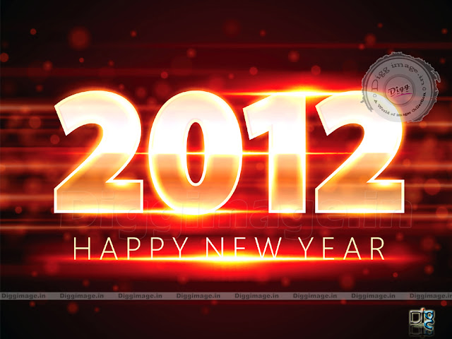 Fire Greeting 2012 new year special Look in 3d free greeting and scraps.. for orkut and facebook