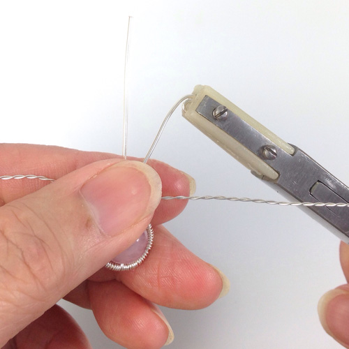 How to Make Coiled Wire Framed Gemstone Earrings The Beading Gem's