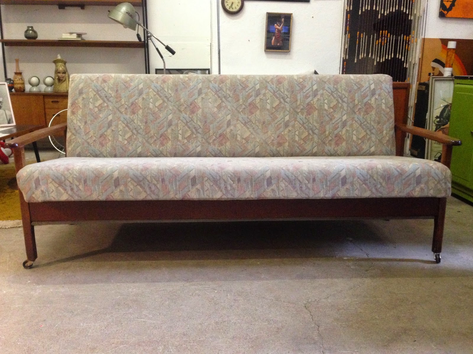OCD Vintage Furniture Ireland Vintage 1970s Sofa Bed