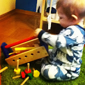 Eli playing with Tools