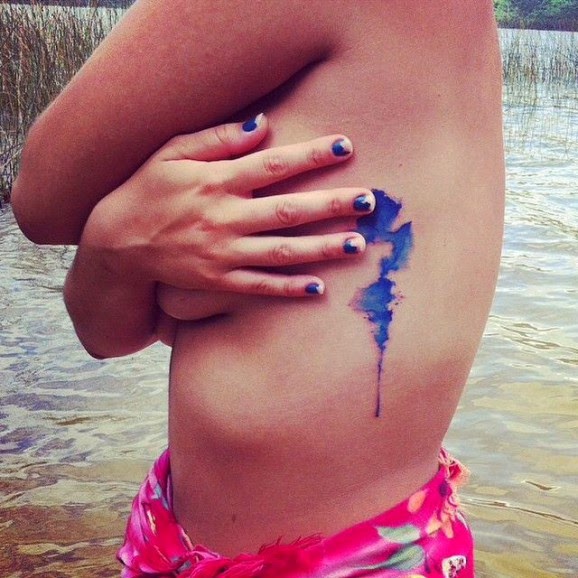 Original Blue Ink Tattoos Original Blue Ink Tattoos