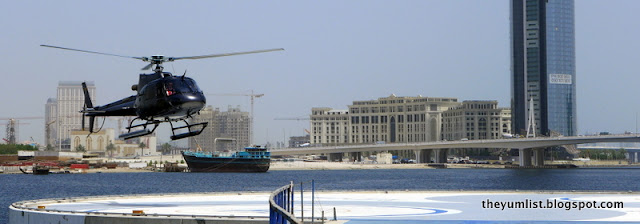 Our Helicopter Arriving HeliDubai, A Thrilling Sky High City Exploration, Dubai