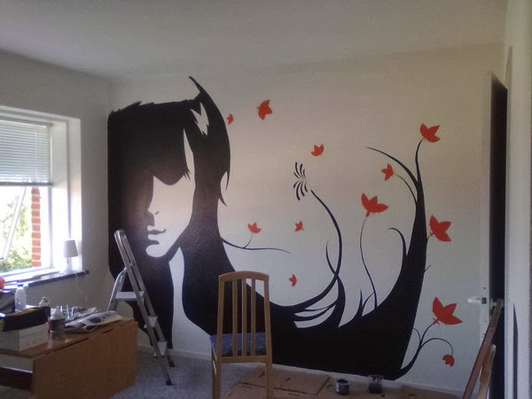 Wall Decal Quotes: Silhouette Paintings Transform Wallls With Cool