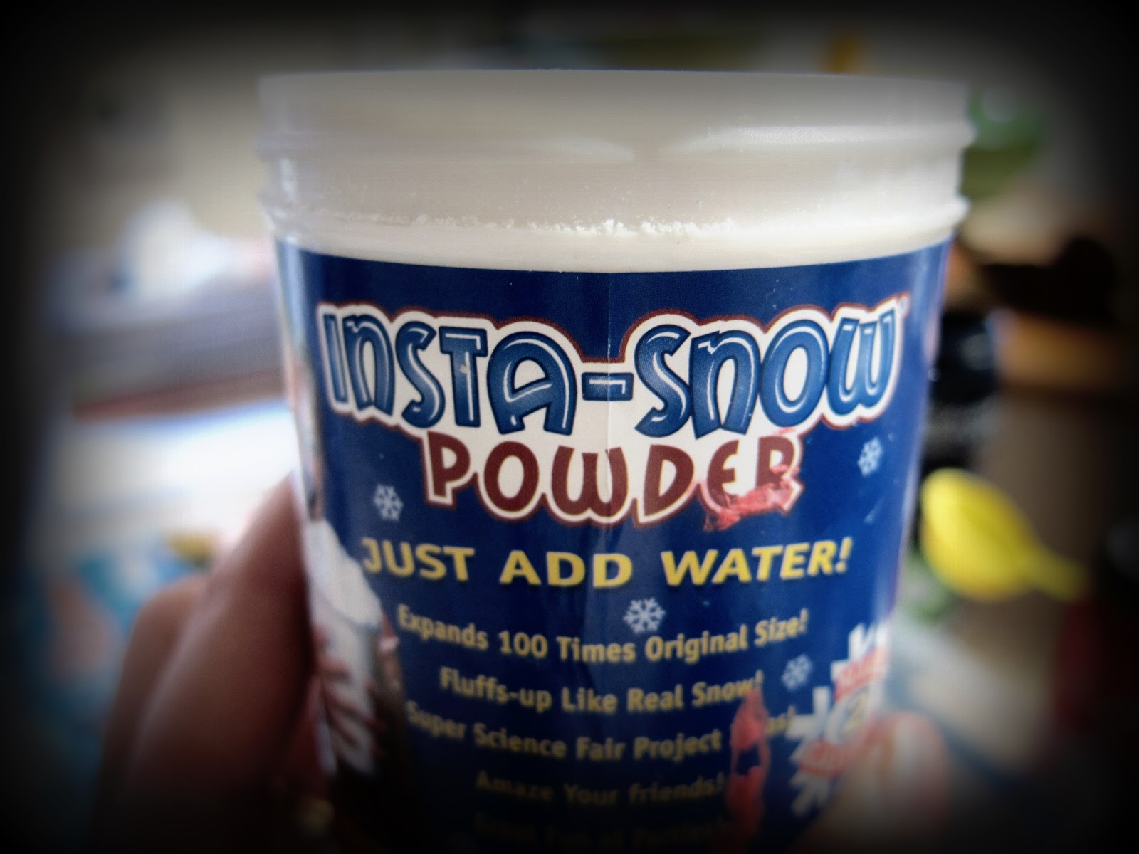 MNM's Make Instant Snow the adventures of MNMs