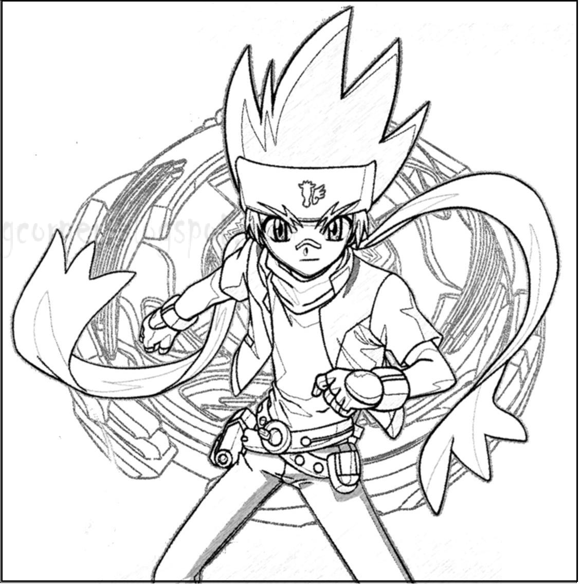 Beyblade Coloring Pages