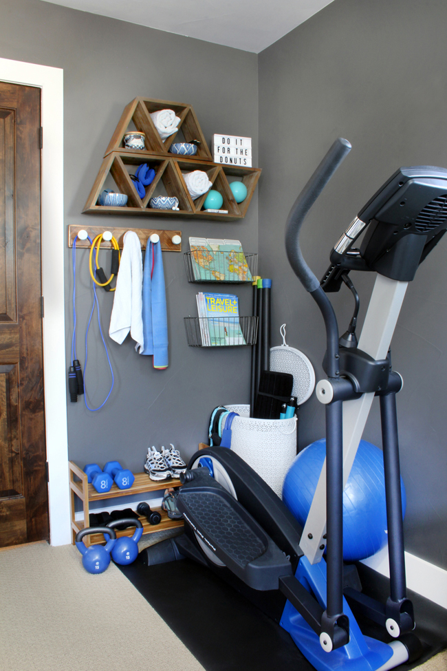 StylishHomeGymIdeasForSmallSpacesBlueIStyle StylishHomeGymIdeasForSmallSpacesBlueIStyle