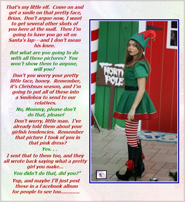 Captions by Alexis Smile, My Little Elf