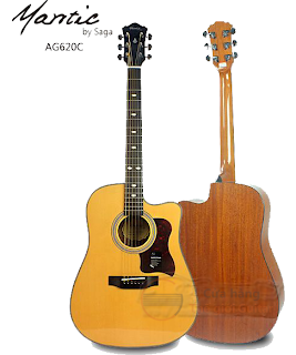 acoustic guitar mantic ag-620c