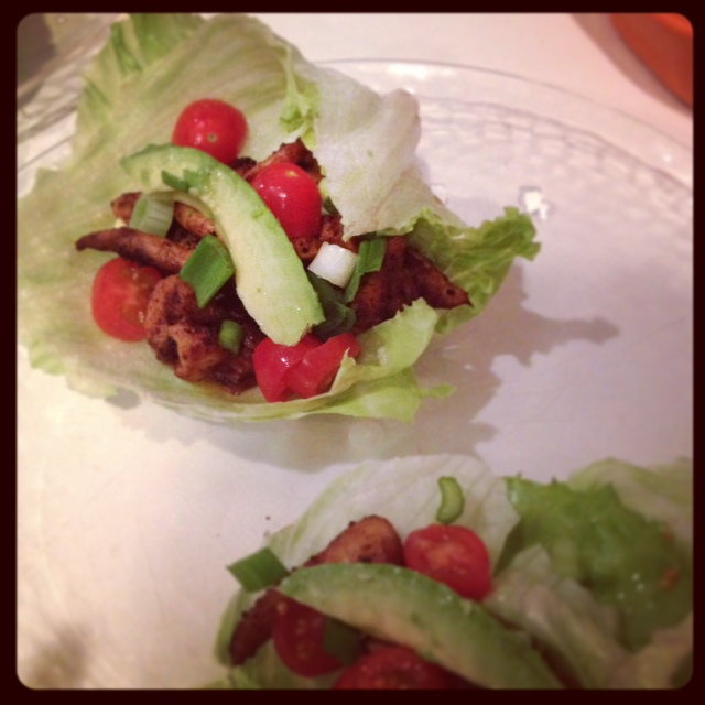 The Paleo Cooking Lifestyle Buffalo Chicken Lettuce Cups